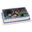 Minecraft Caves & Cliffs Jane Steve Pig Edible Cake Topper Image ABPID55482 Online