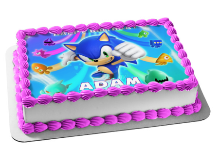 Sonic Colors Wisps Edible Cake Topper Image ABPID55536 Discount