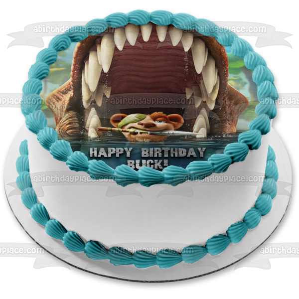 The Ice Age Adventures of Buck Wild Dinosaur Edible Cake Topper Image ABPID55583 Sale