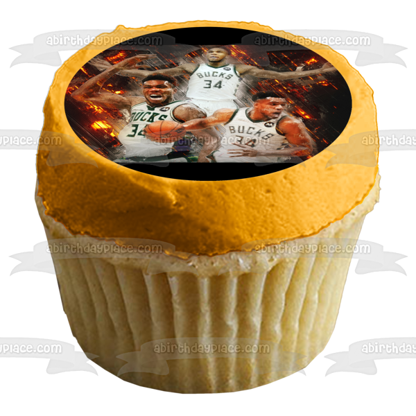 Professional Basketball Player Appreciation Collage Edible Cake Topper Image ABPID55591 on Sale