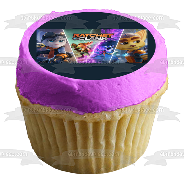 Ratchet & Clank: Rift Apart  Rivet Edible Cake Topper Image ABPID55420 Discount