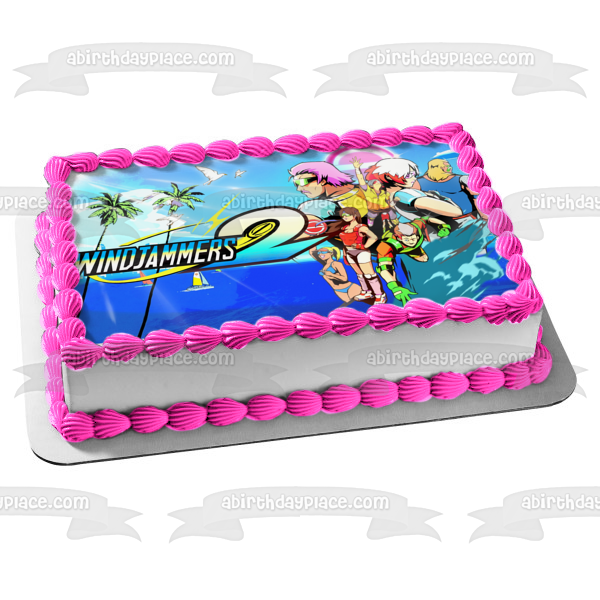 Windjammers 2 H. Max K. Wessel S. Delys L. Biaggi Edible Cake Topper Image ABPID55468 Online Sale