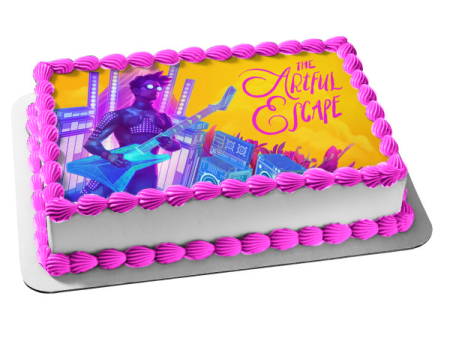 The Artful Escape Edible Cake Topper Image ABPID55472 Hot on Sale