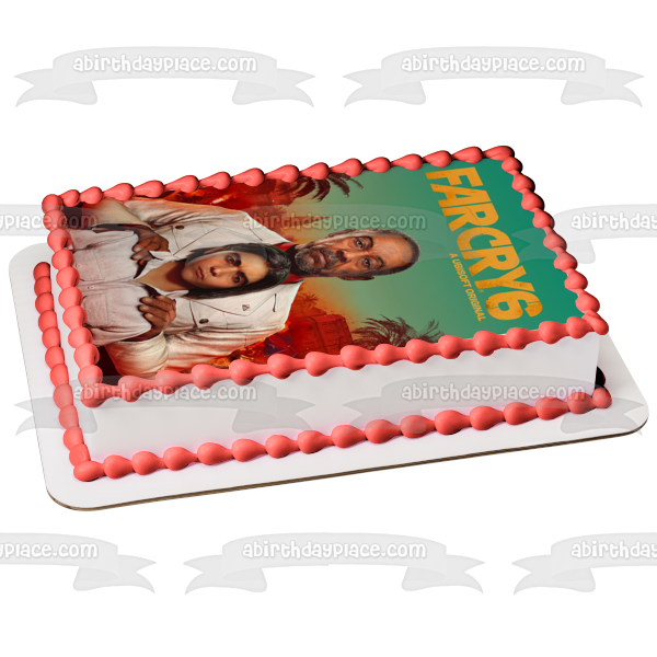 Far Cry 6 Anton Castillo and Diego Castillo Edible Cake Topper Image ABPID55426 For Cheap