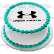 Under Armour Black Logo Edible Cake Topper Image ABPID11389 Hot on Sale