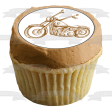 Vintage Classic Motorcycles Edible Cupcake Topper Images ABPID55585 Sale