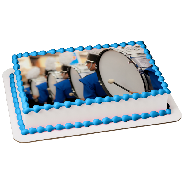 Marching Band Drum Line Edible Cake Topper Image ABPID55500 Fashion