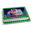 Super Mario 3D World Princess Peach Toad Luigi Bowser Edible Cake Topper Image ABPID55430 For Discount